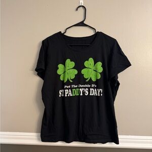Women’s Gildan Funny St. Paddy's Day T-Shirt: XL